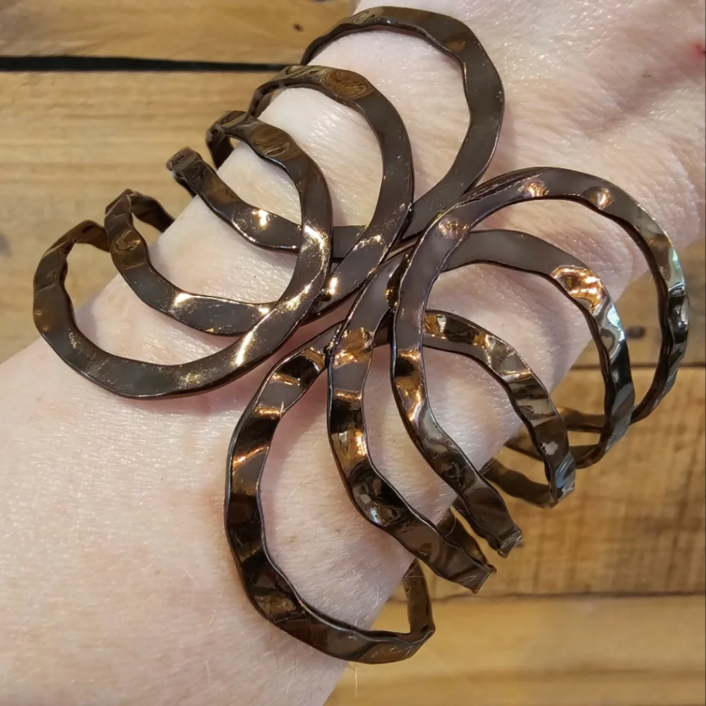 Dark copper/bronze color 